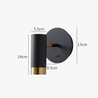 Applique murale LED Rotative Moderne - Éclairage Intérieur Réglable | Marco Lucetti