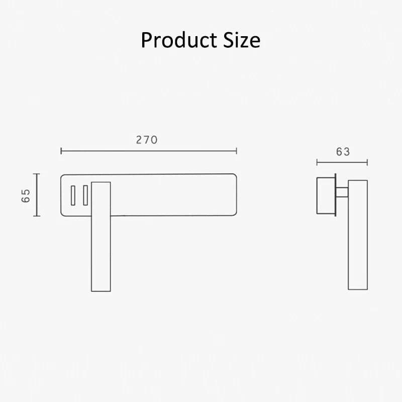 Applique murale LED rotative pour lit et lecture | Marco Lucetti
