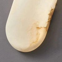 Applique murale LED Semi-cylindre en Imitation marbre - Décoration lampe de chevet  | Marco Lucetti