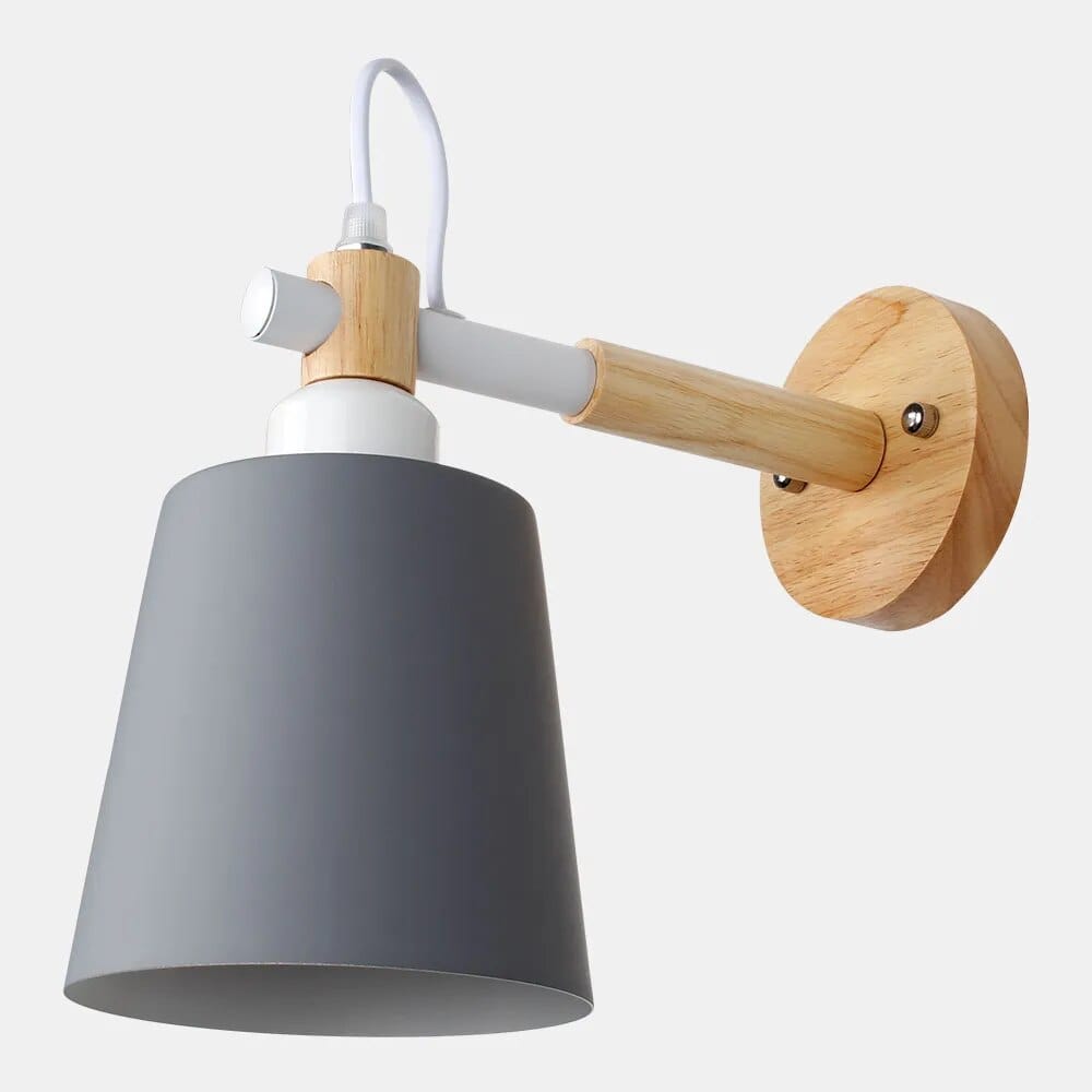 Applique murale LED - Simplicité et Créativité | Marco Lucetti Gris Sans Ampoule