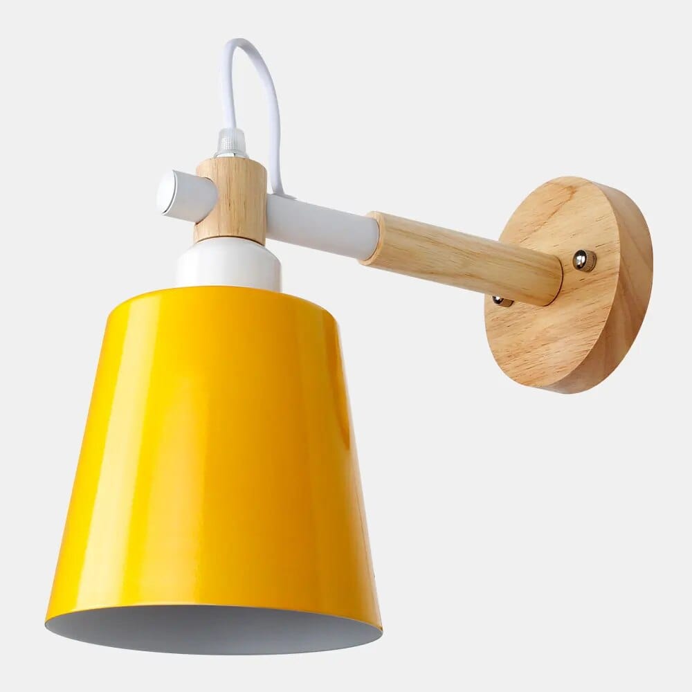 Applique murale LED - Simplicité et Créativité | Marco Lucetti Jaune sans ampoule