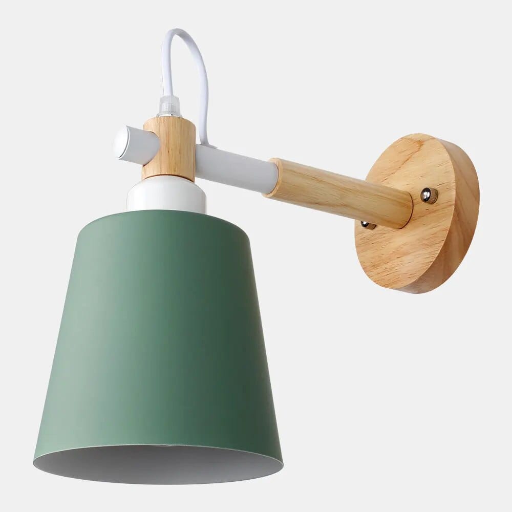 Applique murale LED - Simplicité et Créativité | Marco Lucetti Vert sans ampoule