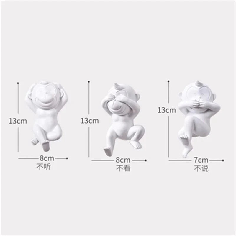 Applique murale LED singe avec variateur - Éclairage intérieur | Marco Lucetti