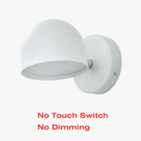 Applique murale LED Smart Touch, rotation à 350°, variateur et prise | Marco Lucetti