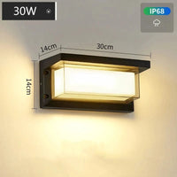 Applique murale LED Smart Wifi RGB Tuya pour extérieur Villa | Marco Lucetti Blanc chaud NON intelligent / A grand / Aucun capteur