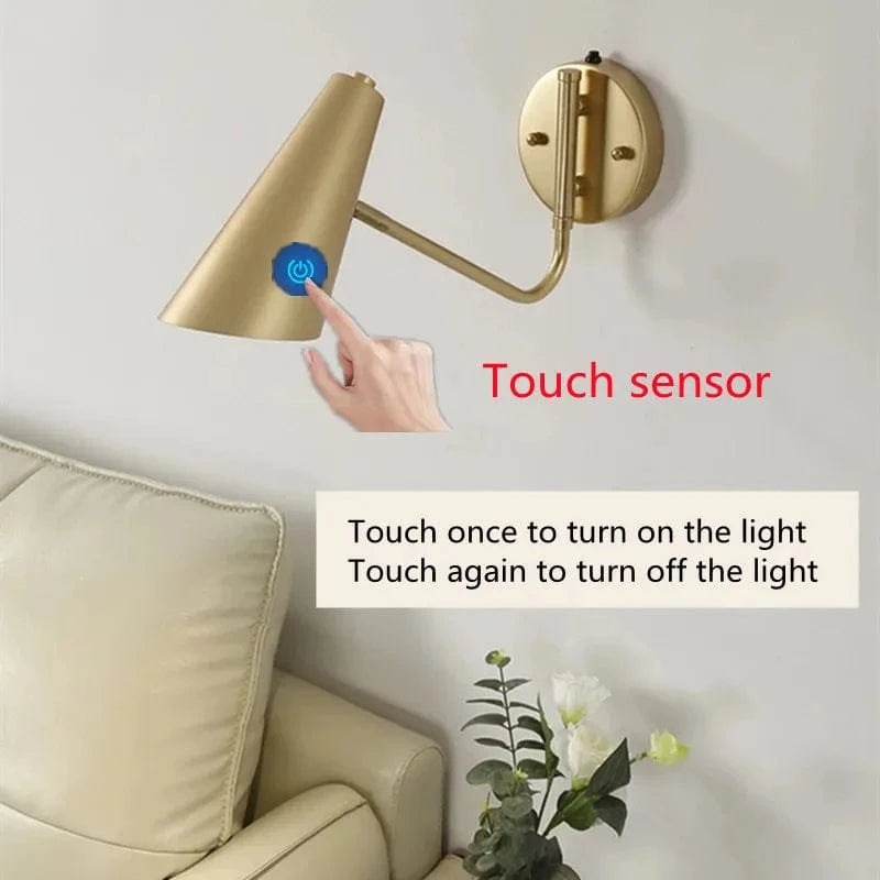Applique murale LED SmartTouch™ with interrupteur à capteur tactile | Marco Lucetti