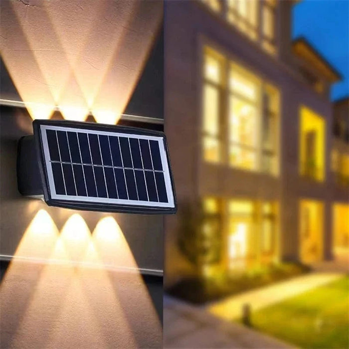 Applique Murale LED Solaire Étanche Lumineuse pour Jardin et Balcon | Marco Lucetti