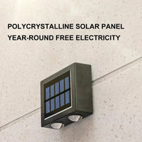 Applique Murale LED Solaire Étanche pour Extérieur - Décoration Balcon, Cour, Rue, Jardin | Marco Lucetti