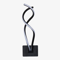 Applique murale LED spirale en aluminium - Style Moderne | Marco Lucetti Noir / Froide