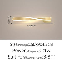 Applique murale LED Spirale Hailion : Illuminez votre intérieur avec créativité | Marco Lucetti