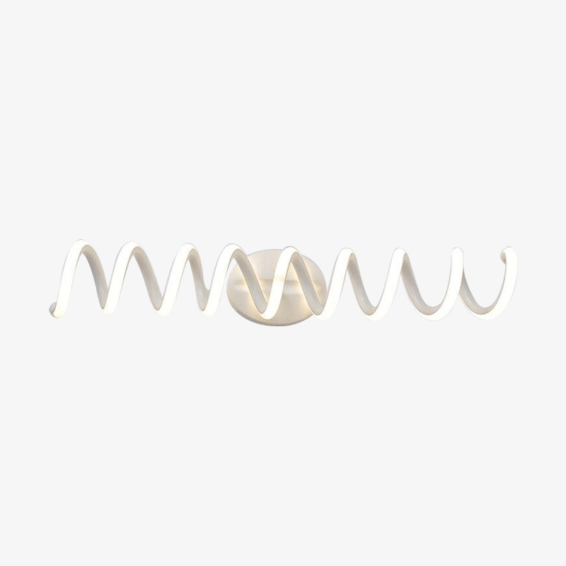 Applique murale LED Spiralight en aluminium