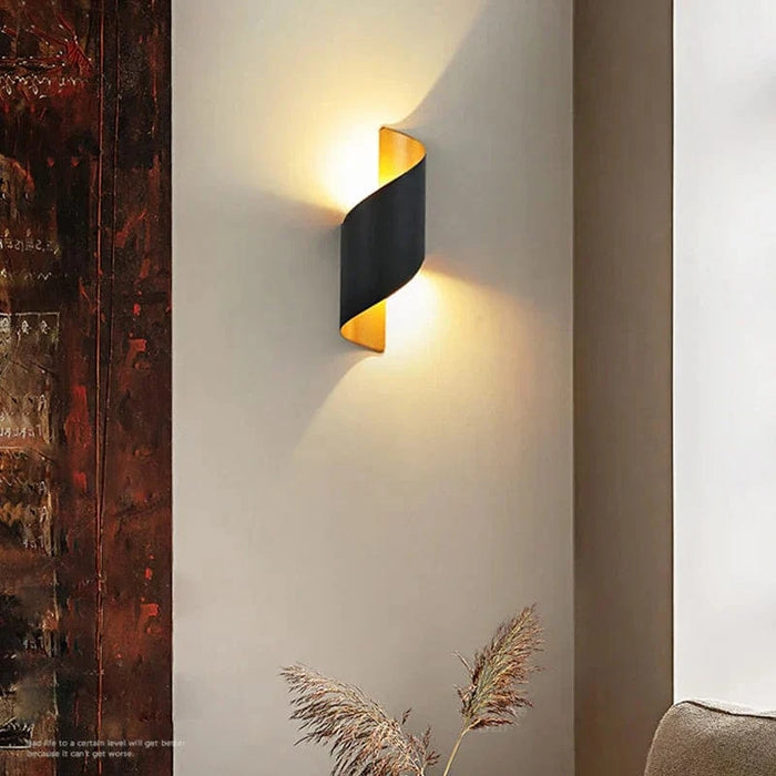 Applique Murale LED Spiralux Double-Tête Étanche pour Jardin et Balcon | Marco Lucetti