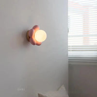 Applique murale LED "Spring Blossom" en rose et blanc | Marco Lucetti