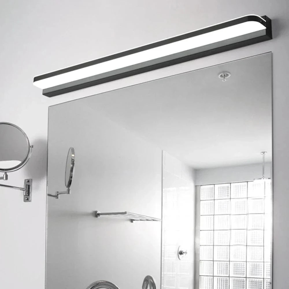 Applique murale LED Stainless Glow | Marco Lucetti 9W 42CM / Blanc chaud (2700-3500K) / Noir