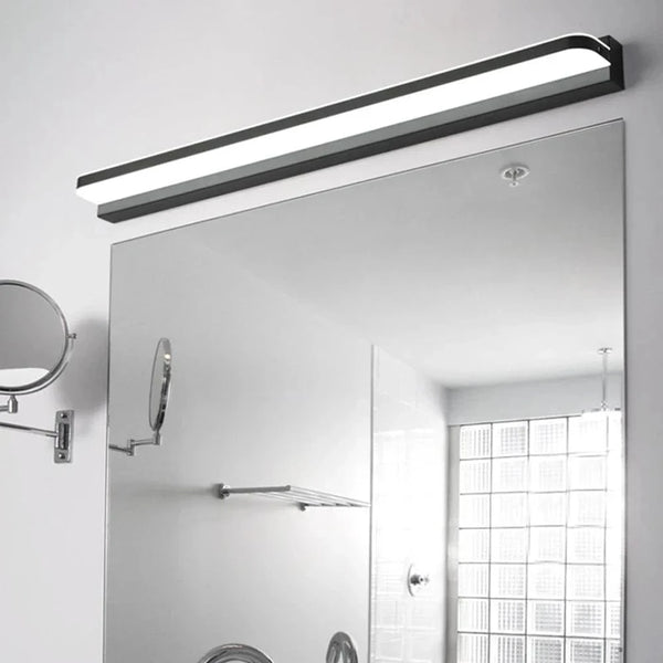 Applique murale LED Stainless Glow | Marco Lucetti 9W 42CM / Blanc chaud (2700-3500K) / Noir