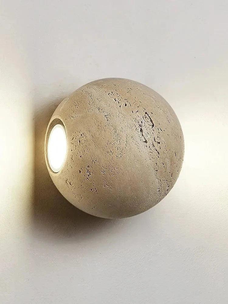 Applique murale LED StoneGlow pour chambre à coucher | Marco Lucetti