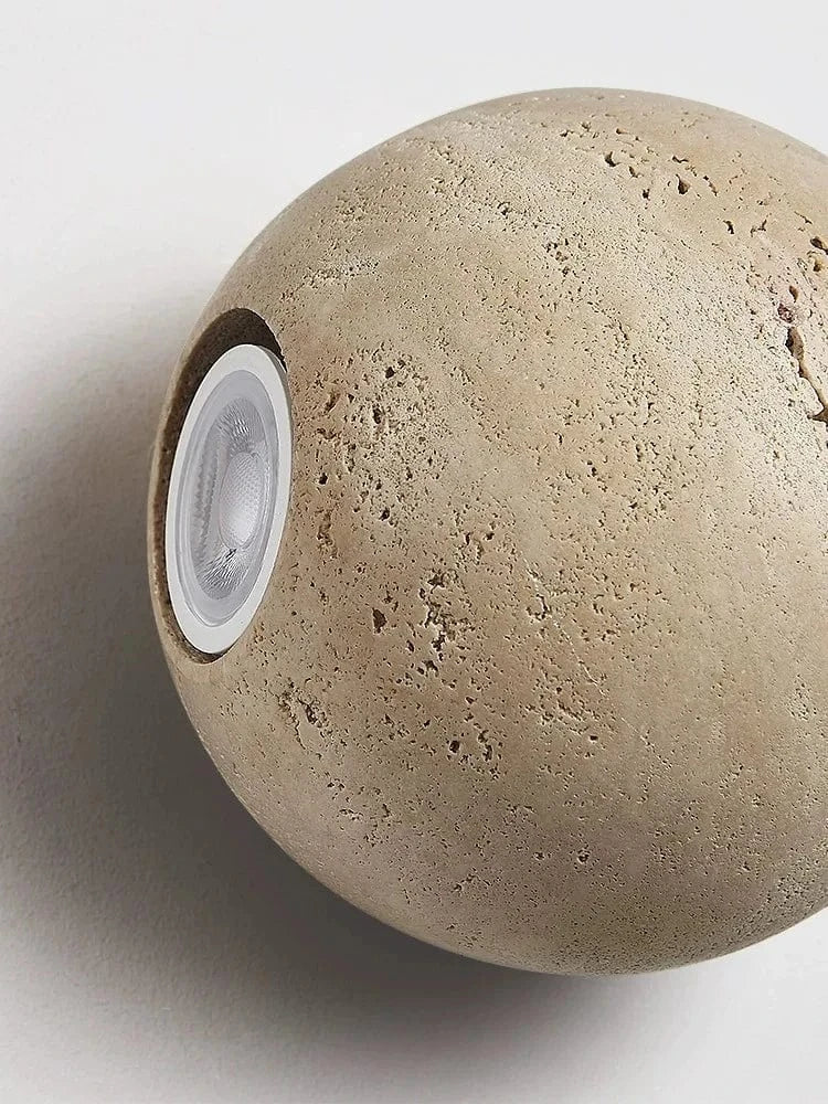 Applique murale LED StoneGlow pour chambre à coucher | Marco Lucetti