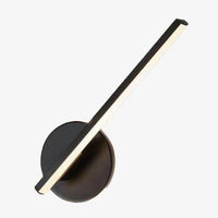 Applique murale LED Style Circulaire en Métal | Marco Lucetti A - Noir / Froide