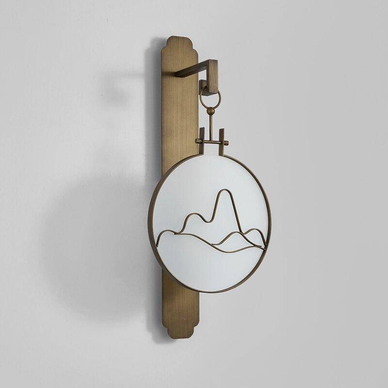 Applique murale LED style japonais en métal | Marco Lucetti