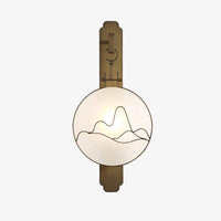 Applique murale LED style japonais en métal | Marco Lucetti