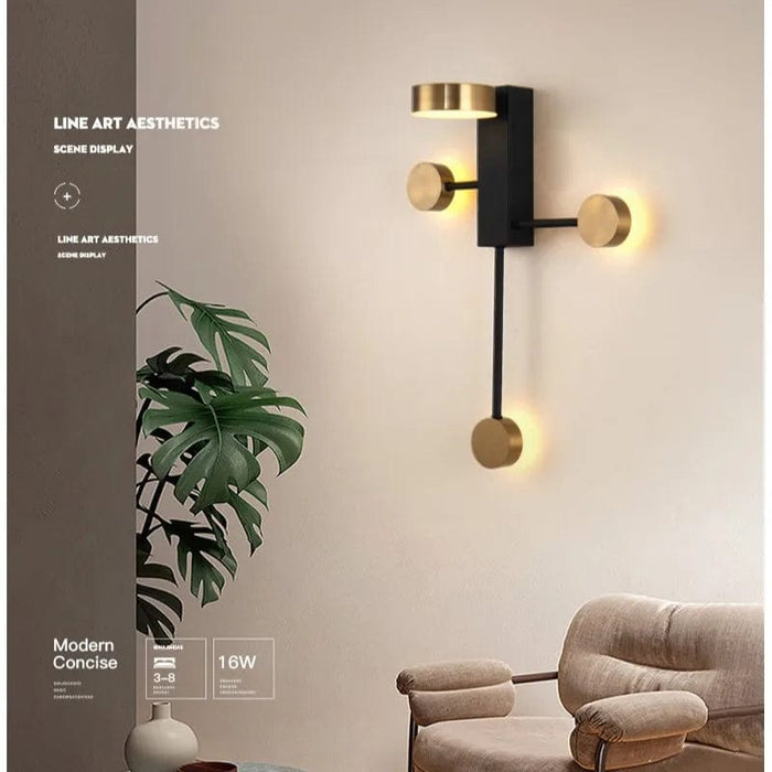 Applique murale LED - Style nordique moderne et minimaliste | Marco Lucetti