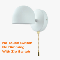 Applique murale LED Smart Touch, rotation à 350°, variateur et prise