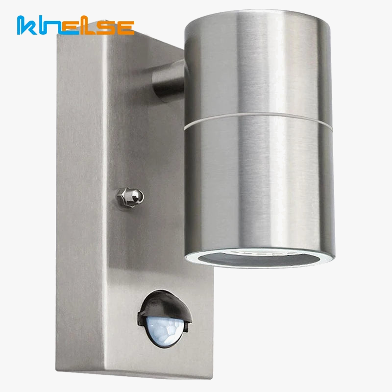 Applique murale LED étanche avec capteur de mouvement pour extérieur - LuminoMotion