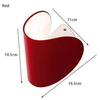 Applique murale LED Tuile Colorée Modèle Anew | Marco Lucetti Rouge