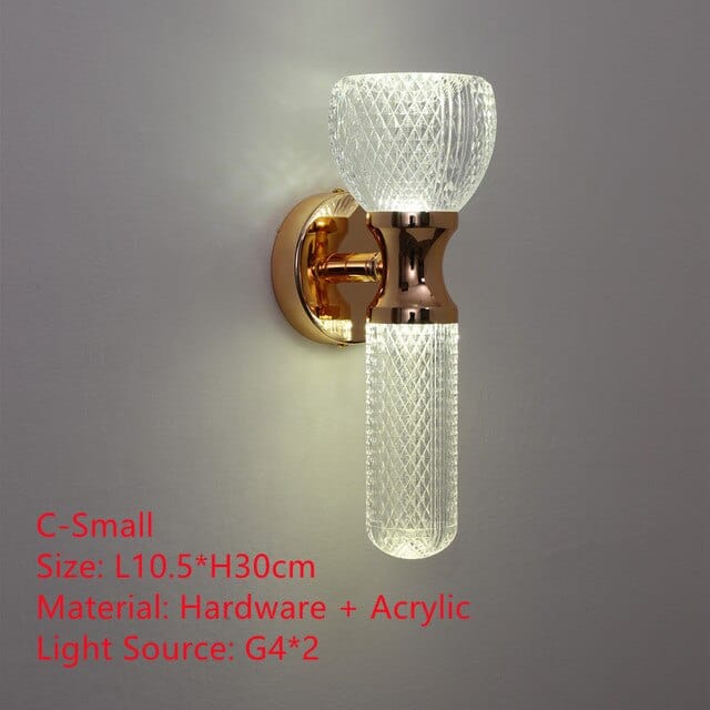 Applique murale LED Ursa Gold | Marco Lucetti