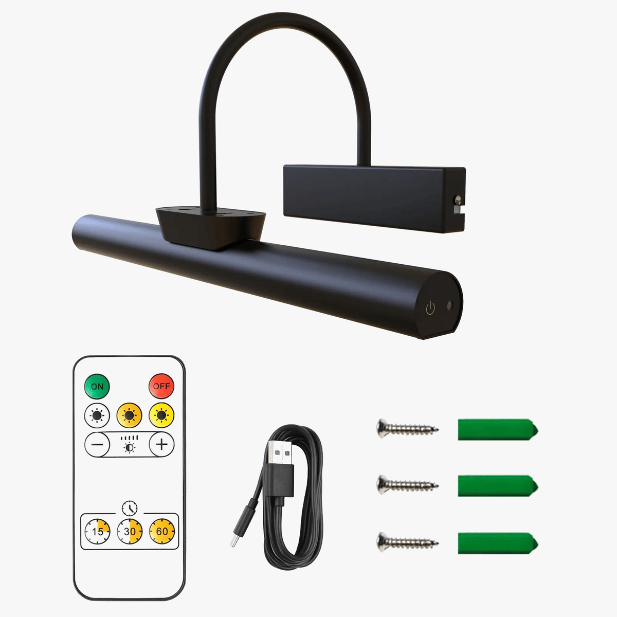 Applique murale LED USB Dorée au design moderne | Marco Lucetti