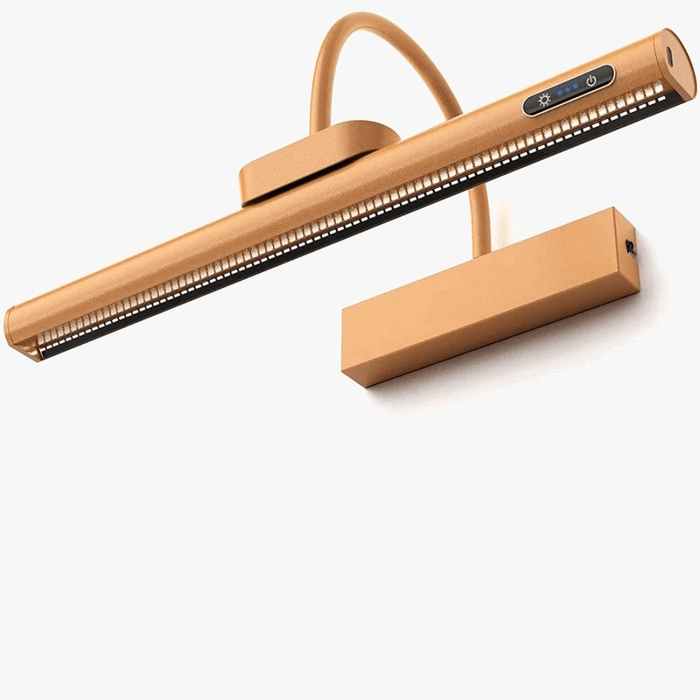 Applique murale LED USB Dorée au design moderne | Marco Lucetti