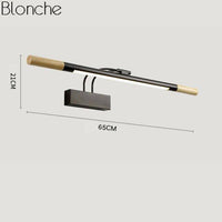 Applique murale LED Vanity Modernité | Marco Lucetti Noir