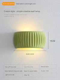 Applique murale LED Vent Crème - Éclairage Intérieur | Marco Lucetti C / Blanc froid (6000K)
