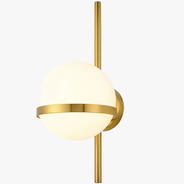 Applique murale LED en verre pour un éclairage intérieur élégant