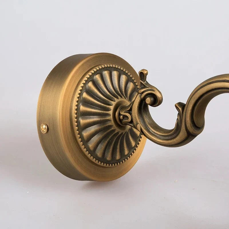 Applique murale LED Vintage en cuivre pour salle de bains - Éclairage stylé | Marco Lucetti