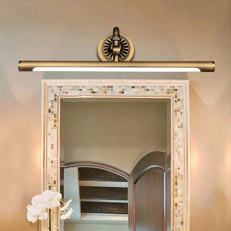 Applique murale LED Vintage en cuivre pour salle de bains - Éclairage stylé | Marco Lucetti