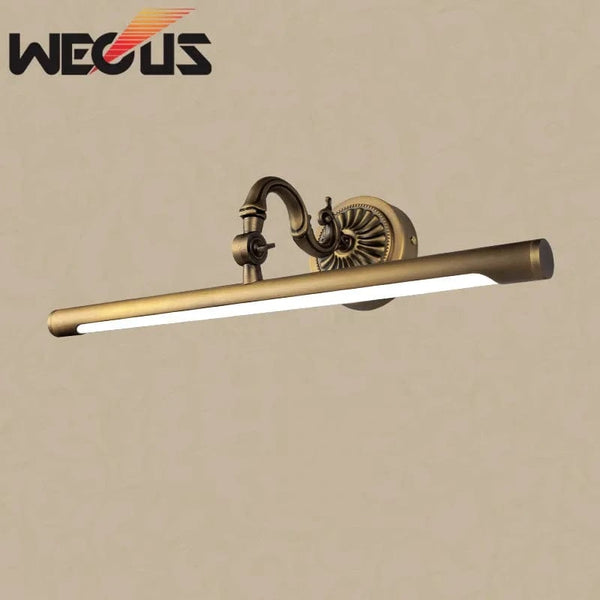 Applique murale LED Vintage en cuivre pour salle de bains - Éclairage stylé | Marco Lucetti