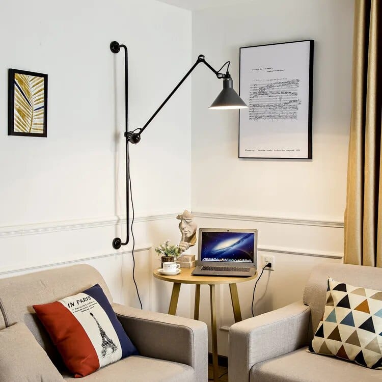 Applique murale LED Vintage Rotative - Métal | Marco Lucetti