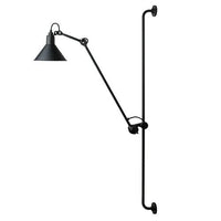 Applique murale LED Vintage Rotative - Métal | Marco Lucetti Abat-jour noir