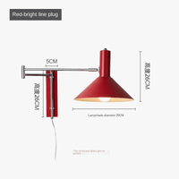 Applique Murale LED Vintage Rotative Pliante pour Hôtel de Luxe | Marco Lucetti