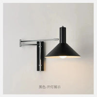 Applique Murale LED Vintage Rotative Pliante pour Hôtel de Luxe | Marco Lucetti