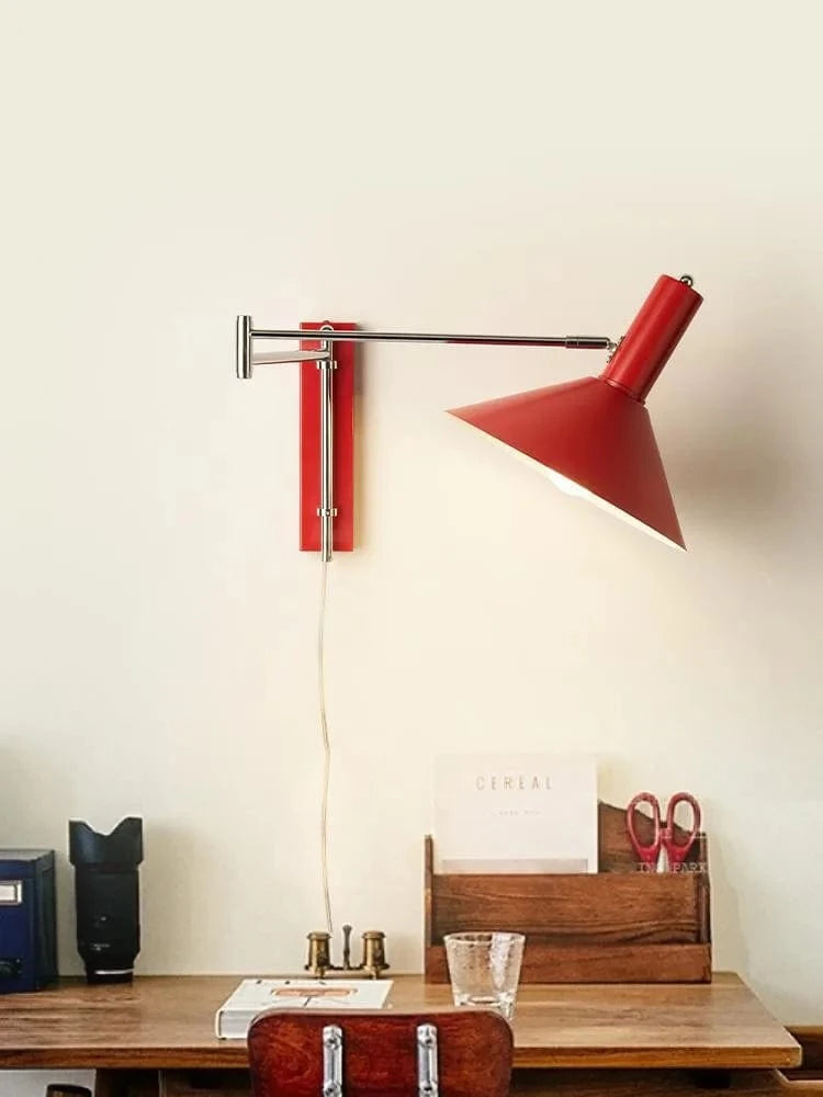 Applique Murale LED Vintage Rotative Pliante pour Hôtel de Luxe | Marco Lucetti