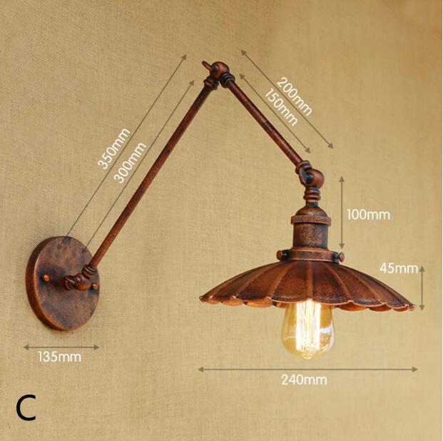 Applique murale LED vintage Ylona | Marco Lucetti C