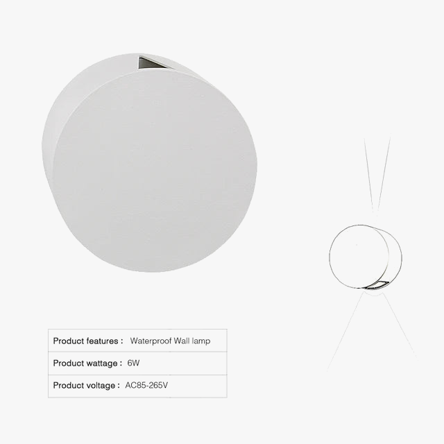 Applique murale LED Waterproof pour l'extérieur | Marco Lucetti