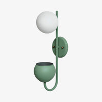 Applique murale LED Xenia Eco-Design | Marco Lucetti Chaude / Vert