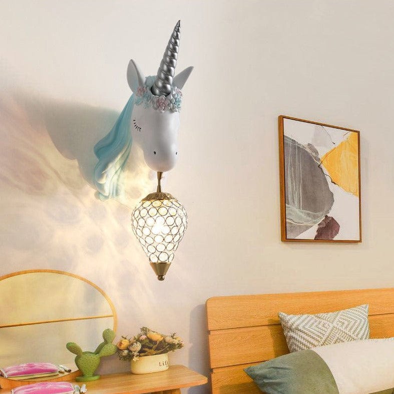 Applique murale licorne Eysa | Marco Lucetti