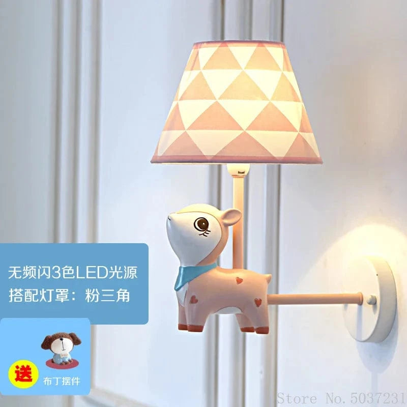 Applique Murale Licorne LED - Décor Nordique Anime | Marco Lucetti D / 220v