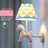 Applique Murale Licorne LED - Décor Nordique Anime | Marco Lucetti Rose B / 220v