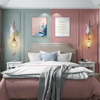 Applique murale Licorne LED pour chambre de princesse | Marco Lucetti