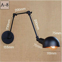 Applique murale Loft en métal ajustable | Marco Lucetti A8